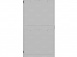 19" Напольный серверный шкаф NTSS ПРОЦОД PC МАСТЕР 45U 800х1070 мм, сварной в сборе, передняя дверь перфорация, задняя дверь распашная двойная перфорированная, боковые стенки, регулируемые опоры, ролики, серый RAL 7035. превью 4