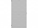 19" Напольный серверный шкаф NTSS ПРОЦОД PC МАСТЕР 47U 600х1070 мм, сварной в сборе, передняя дверь перфорация, задняя дверь распашная двойная перфорированная, боковые стенки, регулируемые опоры, ролики, серый RAL 7035. превью 4