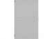 19" Напольный серверный шкаф NTSS ПРОЦОД МАСТЕР PC 47U 800х1200 мм, сварной в сборе, передняя дверь перфорация, задняя дверь распашная двойная перфорированная, боковые стенки, регулируемые опоры, ролики, серый RAL 7035. превью 4