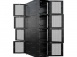 Шкаф напольный секционный NTSS CoPC 44U 800х1200мм, 4 профиля 19 на секцию, 4 секции по 11U, двери перфорированные, регулируемые опоры, черный RAL 9005. превью 2