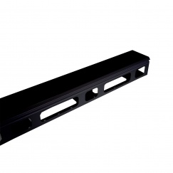 Органайзер кабельный вертикальный NTSS 47U без крышки, ширина 100мм, для шкафов серии RS шириной 800мм, черный RAL 9005