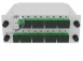 Разветвитель планарный 1х16 оконцованный SC/АPC 9/125 вывод 0.36м буфер 0.9мм 1260/1650 установлен в LGX box. превью 4