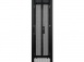 Шкаф напольный серверный NTSS ПРОЦОД DS 48U 800х1070мм, двойные боковые стенки, панель потолка с щеточными вводами, двери перфорированная и перфорированная двухстворчатая, без панели пола, регулируемые опоры, ролики, черный RAL 9005. превью 2