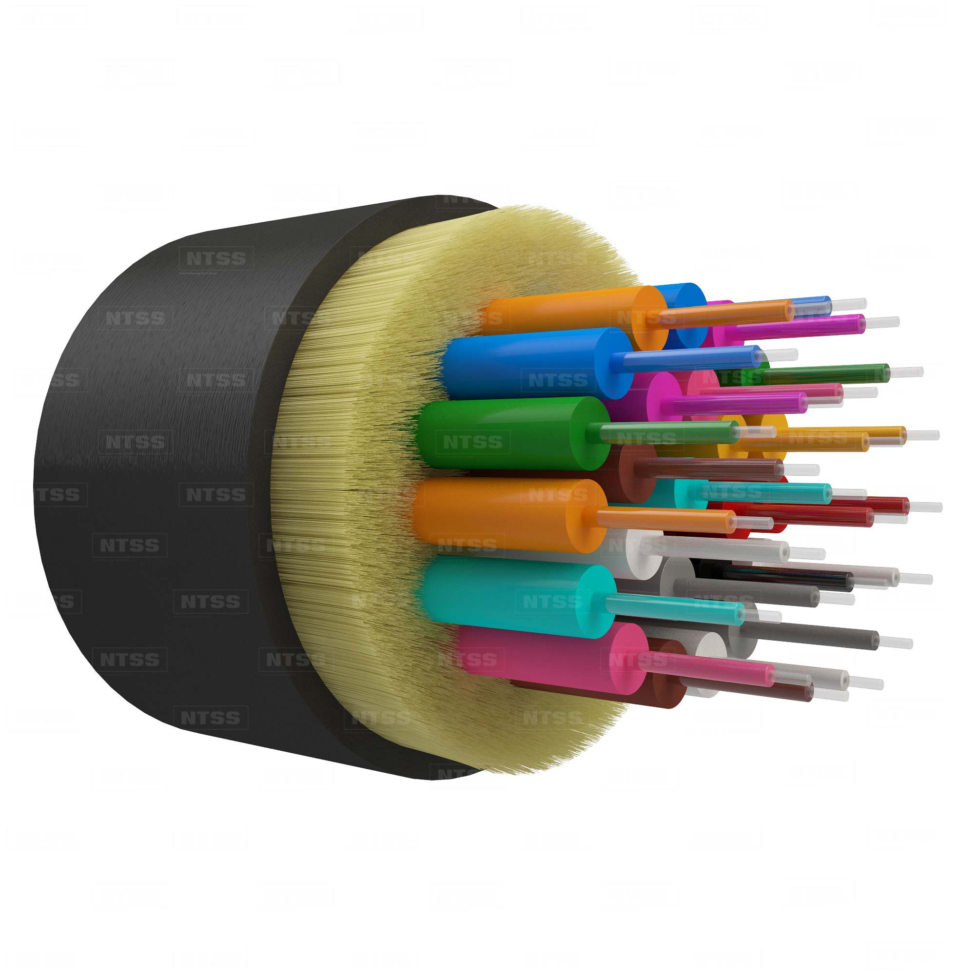 Оптический кабель NTSS PREMIUM IN/OUT, OM1, 62.5/125, 24 волокна, LSZH, черный