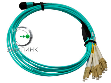 оптическая кабельная сборка FAN-OUT MTP-LC duplex