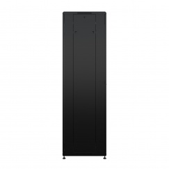 Шкаф напольный универсальный серверный NTSS R 22U 600х600мм, 4 профиля 19, двери перфорированная и сплошная металл, боковые стенки съемные, регулируемые опоры, разобранный, черный RAL 9005