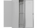 Шкаф напольный универсальный серверный NTSS R 22U 600х800мм, 4 профиля 19, двери перфорированная и сплошная металл, боковые стенки съемные, регулируемые опоры, разобранный, серый RAL 7035. превью 3