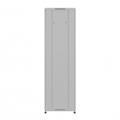 Шкаф напольный универсальный серверный NTSS R 42U 600х600мм, 4 профиля 19, двери перфорированная и сплошная металл, боковые стенки съемные, регулируемые опоры, разобранный, серый RAL 7035