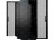 19" Напольный серверный шкаф NTSS ПРОЦОД 22U 600х1070 мм, передняя дверь перфорация, задняя дверь перфорация, боковые стенки, регулируемые опоры, ролики, черный RAL 9005 . превью 2
