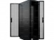 19" Напольный серверный шкаф NTSS ПРОЦОД PC 48U 600х1200 мм, передняя дверь перфорация, задняя дверь распашная двойная перфорированная, боковые стенки, регулируемые опоры, ролики, черный RAL 9005. превью 2