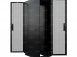 19" Напольный серверный шкаф NTSS ПРОЦОД PC МАСТЕР 42U 600х1070 мм, сварной в сборе, передняя дверь перфорация, задняя дверь распашная двойная перфорированная, боковые стенки, регулируемые опоры, ролики, черный RAL 9005. превью 2