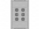 Шкаф напольный телекоммуникационный NTSS RS 47U 600х1000мм, 4 профиля 19, двери перфорированная и перфорированная, регулируемые опоры, боковые стенки съемные, разобранный, серый RAL 7035. превью 5