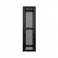 Шкаф напольный секционный NTSS CoPC 46U 800х1070мм, 4 профиля 19 на секцию, 2 секции по 23U, двери перфорированные, регулируемые опоры, черный RAL 9005