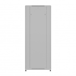 Шкаф напольный универсальный серверный NTSS R 18U 600х800мм, 4 профиля 19, двери перфорированная и сплошная металл, боковые стенки съемные, регулируемые опоры, разобранный, серый RAL 7035