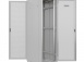 Шкаф напольный универсальный серверный NTSS R 18U 600х800мм, 4 профиля 19, двери перфорированная и сплошная металл, боковые стенки съемные, регулируемые опоры, разобранный, серый RAL 7035. превью 2