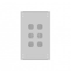 Шкаф напольный универсальный серверный NTSS R 22U 600х1000мм, 4 профиля 19, двери перфорированная и сплошная металл, боковые стенки съемные, регулируемые опоры, разобранный, серый RAL 7035