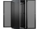 Шкаф напольный универсальный серверный NTSS R 32U 600х1000мм, 4 профиля 19, двери перфорированная и сплошная металл, боковые стенки съемные, регулируемые опоры, разобранный, черный RAL 9005. превью 2