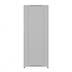 Шкаф напольный универсальный серверный NTSS R 42U 800х800мм, 4 профиля 19, двери стекло и сплошная металл, боковые стенки съемные, регулируемые опоры, разобранный, серый RAL 7035
