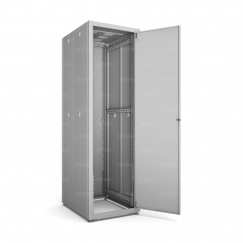 19" напольный шкаф "СТАНДАРТ" 42U 600x800 мм, передняя дверь металл, боковые стенки съемные 