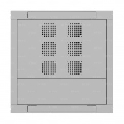 19" напольный шкаф "СТАНДАРТ" 42U 800x800 мм, передняя дверь стекло, боковые стенки съемные 