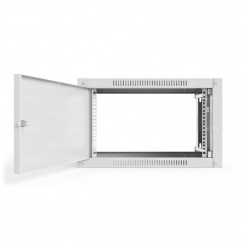 19" настенный шкаф "СТАНДАРТ" с металлической дверью 12U 600x350x635 мм - боковые стенки съемные 