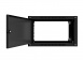 19'' Настенный телекоммуникационный шкаф NTSS СТАНДАРТ 9U 600×450×500 мм, дверь глухая металл, боковые стенки съемные, разобранный, черный RAL 9005. превью 3