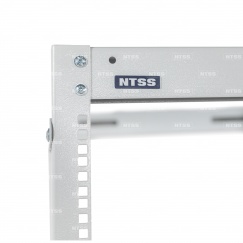 Стойка серверная NTSS OR двухрамная 42U 600-1000мм, комплект ножек, серый RAL 7035