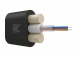 Оптический кабель Дроп-плоский 2 волокна 1.8 кН SM 9/125 G.657.A1 полиэтилен с центральной трубкой усилен стеклопрутками. превью 1