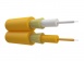 Кабель оптический NTSS, duplex, G.652.D, 2.0mm, LSZH, жёлтый. превью 1