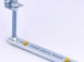 Кронштейн подвесной, струбцина, для лотков шириной 120мм с креплением к лоткам лестничного типа (комплект с крепежем). превью 1