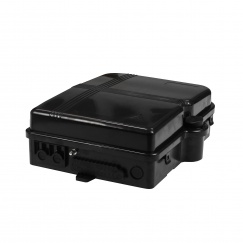 Кросс-муфта оптическая 24SC/48LC со съемными кассетами LGX box, чёрная