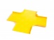 Крышка Х-соединителя оптического лотка 60 мм, желтая. превью 1