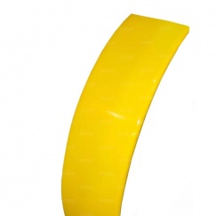 Крышка подъема вертикального 90° оптического лотка 60 мм, желтая