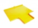 Крышка Т-соединителя оптического лотка 120мм, желтая. превью 1