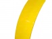 Крышка уголка спуска вертикального 90° оптического лотка 60 мм, желтая. превью 1