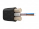 Оптический кабель NTSS Дроп-плоский, G.657.A1, 2 волокна, центральная трубка, стеклопрутки, LSZH, 1.5кН. превью 1