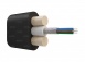 Оптический кабель NTSS Дроп-плоский, G.657.A1, 4 волокна, центральная трубка, стеклопрутки, полиэтилен, 1.8кН. превью 1