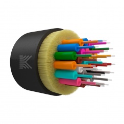 Оптический кабель Дистрибьюшн для внутренней и наружной прокладки 24 волокна G.652.D нг(А)-HF