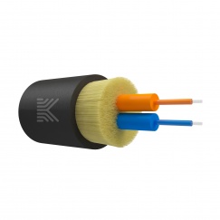 Оптический кабель Дистрибьюшн для внутренней и наружной прокладки 2 волокна G.652.D нг(А)-HF