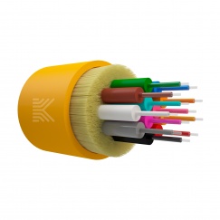 Оптический кабель Дистрибьюшн для внутренней прокладки 12 волокон G.652.D нг(А)-HF