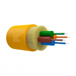 Оптический кабель Дистрибьюшн для внутренней прокладки 4 волокна G.652.D нг(А)-HF