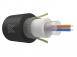 Оптический кабель Дроп-круглый 2 волокно 1 кН SM 9/125 G.657.A1 с центральной трубкой упрочняющей силовой элемент стеклонити нг(А)-HF. превью 1