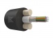 Оптический кабель Дроп-круглый 16 волокон 3 кН SM 9/125 G.657.A1 полиэтилен с центральной трубкой усилен стеклопрутками. превью 1