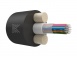 Оптический кабель Дроп-круглый 24 волокна 4 кН SM 9/125 G.657.A1 полиэтилен с центральной трубкой усилен стеклопрутками. превью 1