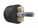 Оптический кабель Дроп-круглый 24 волокна 5 кН SM 9/125 G.657.A1 полиэтилен с центральной трубкой усилен стеклопрутками. превью 1