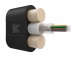 Оптический кабель Дроп-плоский 8 волокон 3 кН SM 9/125 G.657.A1 полиэтилен с центральной трубкой усилен стеклопрутками. превью 1