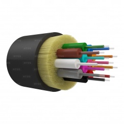 Оптический кабель IN/OUT, OM2, 50/125, 12 волокон, LSZH, черный
