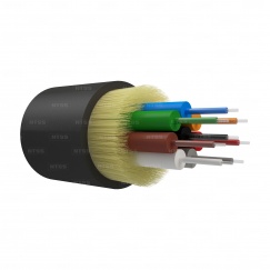 Оптический кабель IN/OUT, OM2, 50/125, 8 волокон, LSZH, черный