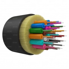 Оптический кабель IN/OUT, OM3, 50/125, 24 волокна, LSZH, черный 