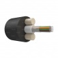 Оптический кабель NTSS Дроп-круглый, G.657.A1, 16 волокон, центральная трубка, стеклопрутки, полиэтилен, 3кН